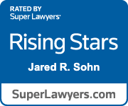 Attorney Jared R. Sohn honored with Super Lawyers Rising Stars award badge