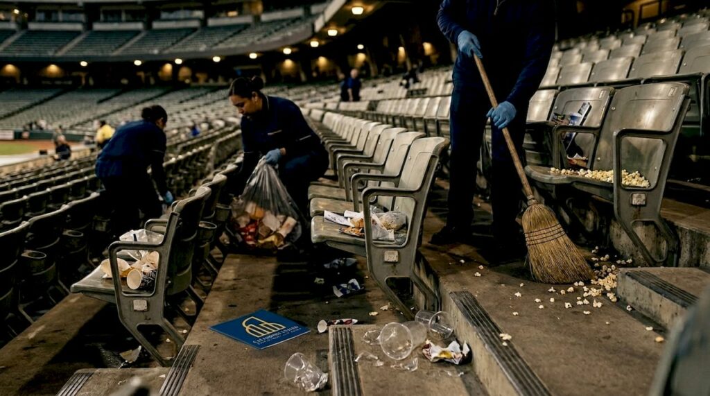 SoFi Stadium Event Workers