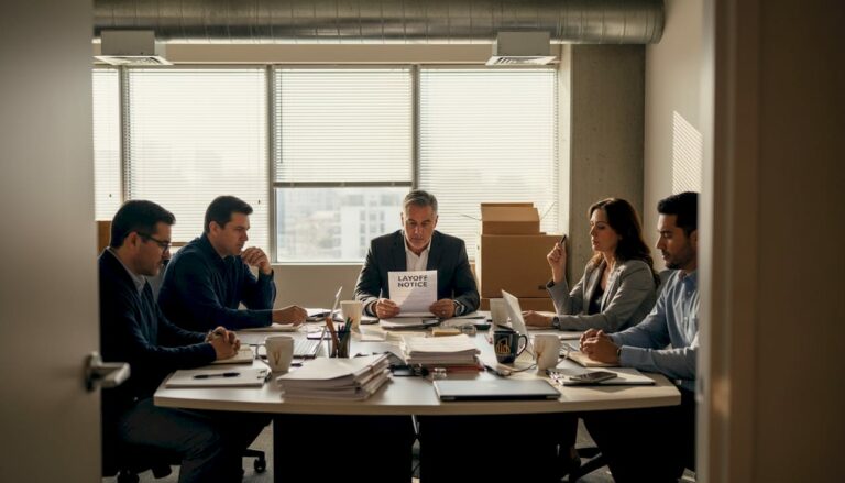 Toyota Torrance office workers after layoff notice