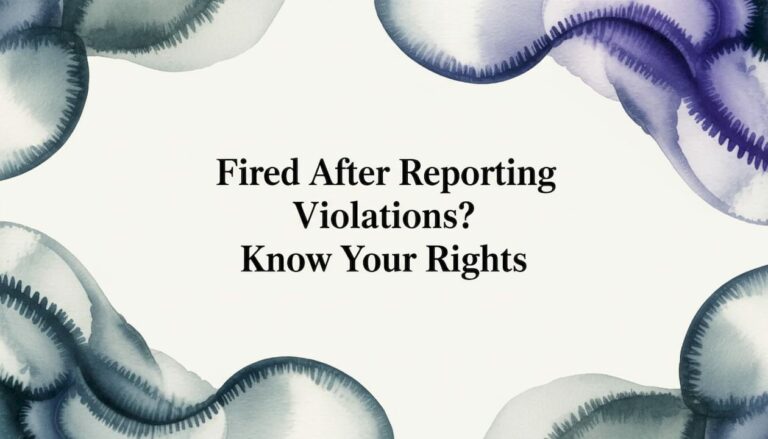 Watercolor ribbon bands frame blog title card