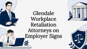 Decorative legal title card illustration