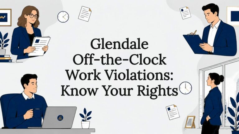 Decorative professional title card illustration
