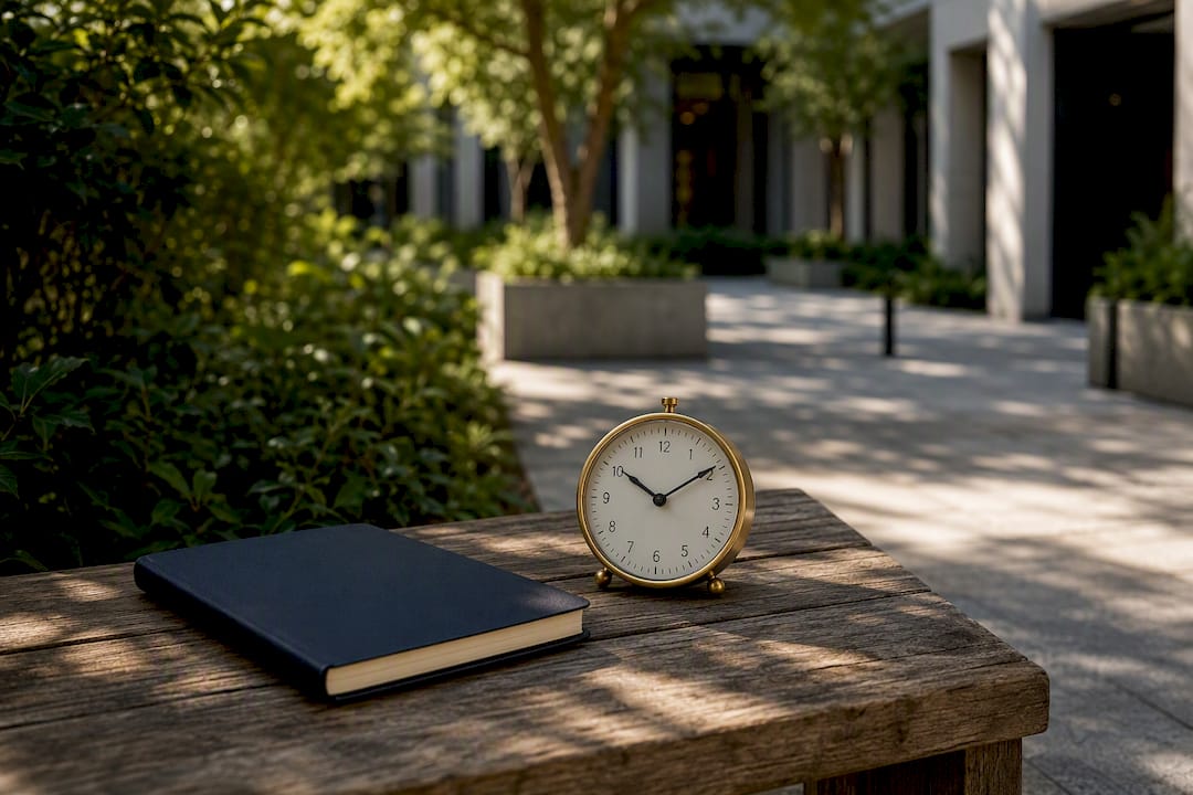 Workspace showing tools for documenting hours and timeline