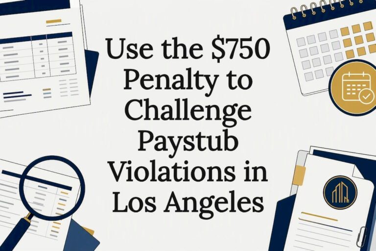 Paystub violation legal article title card