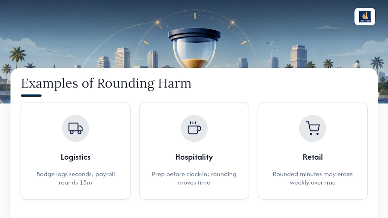 Long Beach Employees Can Recover Rounded Pay | California United Law Group
