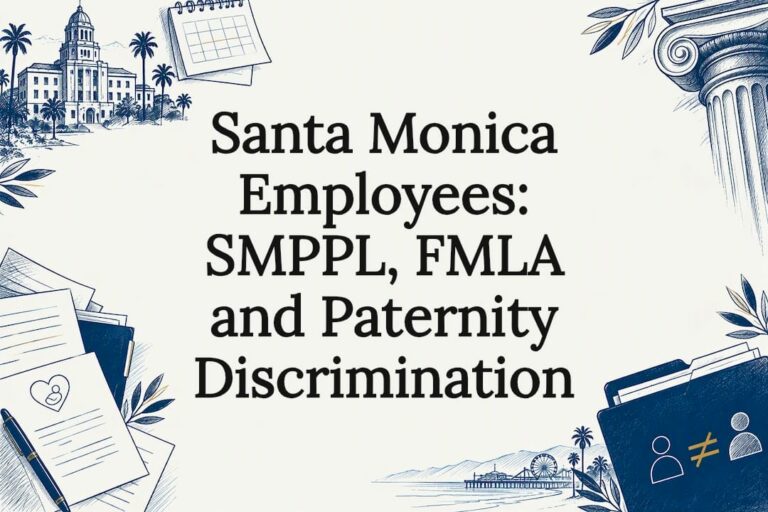 Decorative parental leave law title card