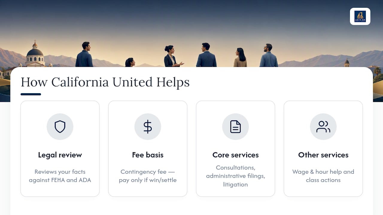 Disability Discrimination in Pasadena | California United Law Group