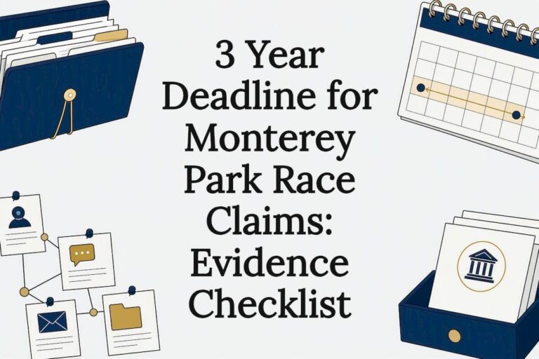 Race discrimination evidence checklist title card
