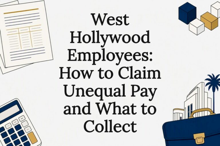 Unequal pay law article title card