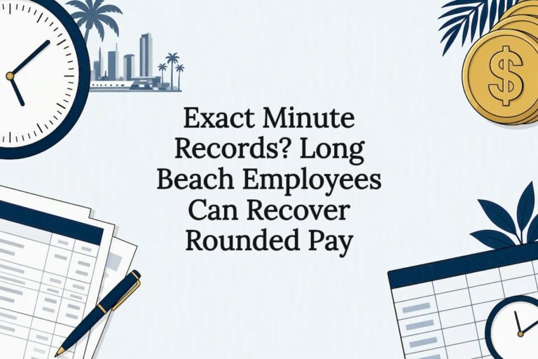 Timekeeping and wage records title card