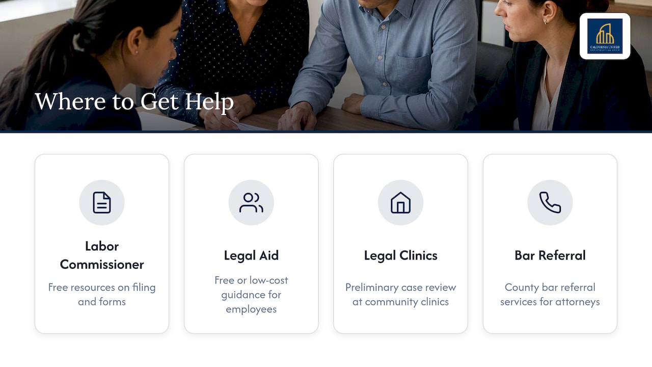 Unpaid Wages in Culver City | California United Law Group