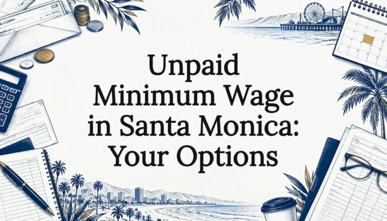 Hand-drawn wage and calendar title card